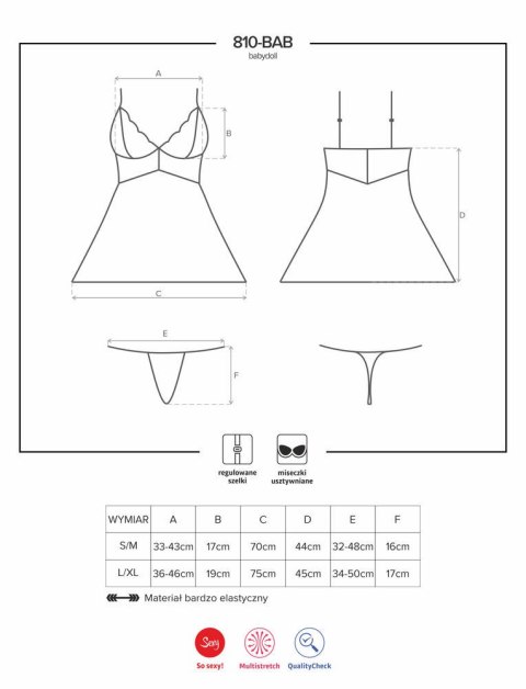 810-BAB BABYDOLL I STRINGI