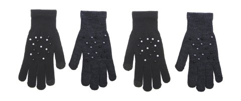 REKAWICZKI DAMSKIE Z PEREŁAMI R-166