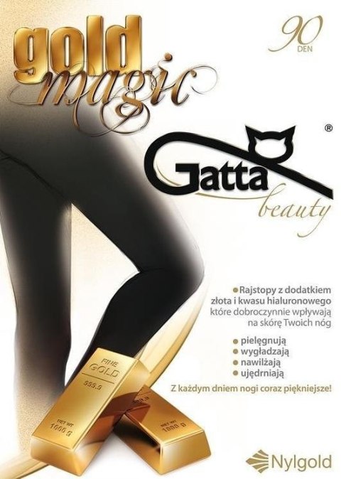 GOLD MAGIC - RAJSTOPY DAMSKIE 3D 90 DEN GOLD MAGIC - RAJSTOPY DAMSKIE 3D 90 DEN