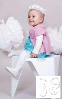 NINKA - RAJSTOPY Z APLIKACJĄ 2-6 LAT
