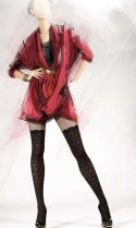 RAJSTOPY DAMSKIE WZORZYSTE, GIRL-UP