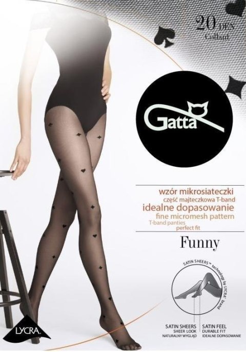 FUNNY - RAJSTOPY DAMSKIE LYCRA MAT 20 DEN (WZÓR 06, 07, 08, 09, 10, 11) FUNNY - RAJSTOPY DAMSKIE LYCRA MAT 20 DEN (WZÓR 06, 07, 08, 09, 10, 11)