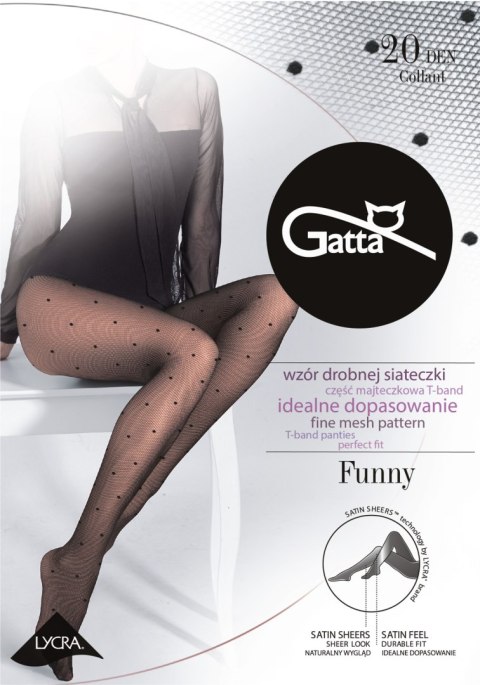 FUNNY - RAJSTOPY DAMSKIE LYCRA MAT 20 DEN (WZORY 03, 04, 05) - 000.429 FUNNY - RAJSTOPY DAMSKIE LYCRA MAT 20 DEN (WZORY 03, 04, 05) - 000.429