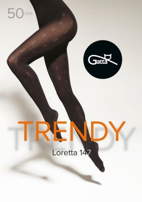 LORETTA 145, 146, 147, 148, 149 - RAJSTOPY DAMSKIE WZORZYSTE 50 DEN 000.861 - TRENDY 23/24 LORETTA 145, 146, 147, 148, 149 - RAJSTOPY DAMSKIE WZORZYSTE 50 DEN 000.861 - TRENDY 23/24