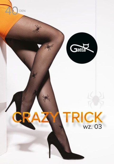 CRAZY TRICK 01, 02, 03 - RAJSTOPY WZORZYSTE 40/50 DEN - 000.66Y CRAZY TRICK 01, 02, 03 - RAJSTOPY WZORZYSTE 40/50 DEN - 000.66Y
