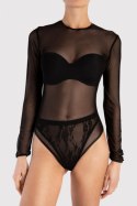 I0001 - MEG - TRANSPARENTNE BODY Z DŁUGIM RĘKAWEM