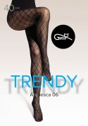 ARABESCA 05, 06 - RAJSTOPY DAMSKIE WZORZYSTE 40 DEN - 000.91V - TRENDY AW25/26