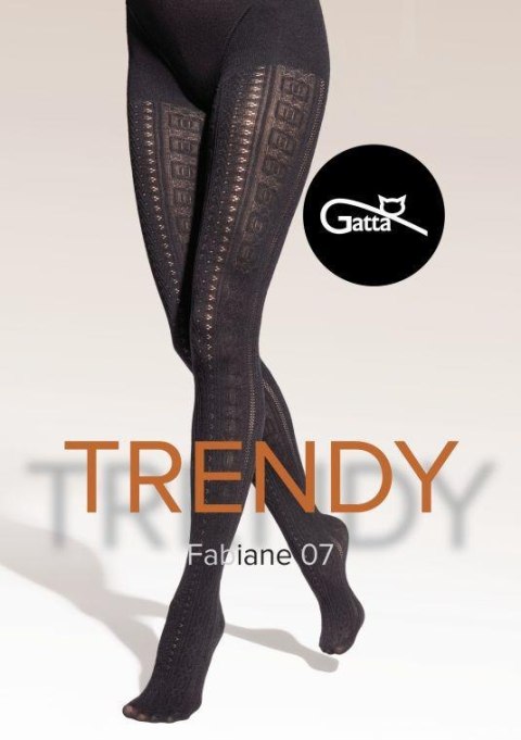 FABIANE 07,08 - RAJSTOPY DAMSKIE WZORZYSTE 000.795 - TRENDY AW25/26