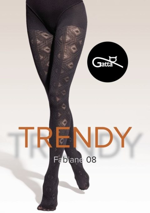 FABIANE 07,08 - RAJSTOPY DAMSKIE WZORZYSTE 000.795 - TRENDY AW25/26