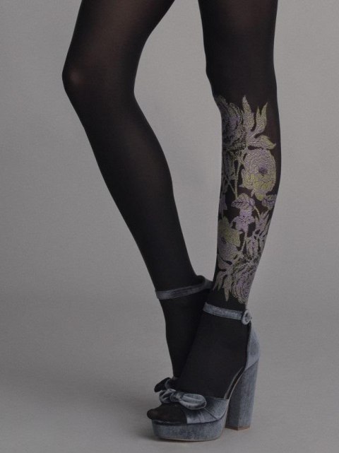 G5942A2 BLOOMING DAY - RAJSTOPY 40 DEN BLACKPURPLETIGHTS G5942A2 BLOOMING DAY - RAJSTOPY 40 DEN BLACKPURPLETIGHTS