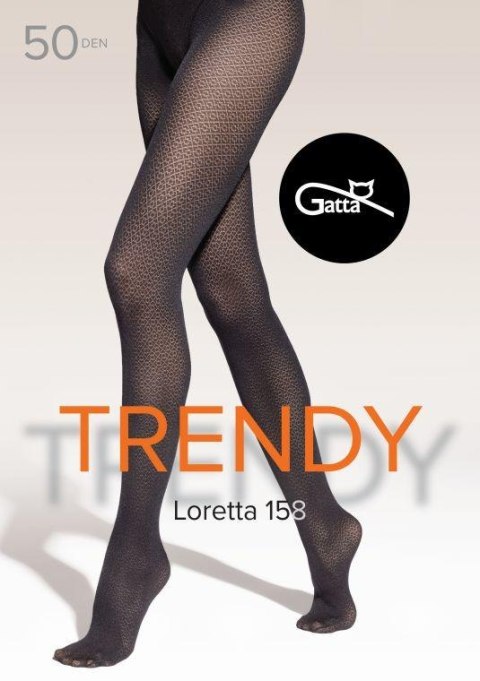 LORETTA 155, 156, 157, 158, 159 - RAJSTOPY DAMSKIE WZORZYSTE 50 DEN - 000.861 - TRENDY AW25/26 LORETTA 155, 156, 157, 158, 159 - RAJSTOPY DAMSKIE WZORZYSTE 50 DEN - 000.861 - TRENDY AW25/26