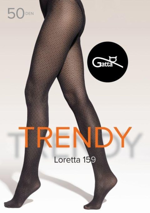 LORETTA 155, 156, 157, 158, 159 - RAJSTOPY DAMSKIE WZORZYSTE 50 DEN - 000.861 - TRENDY AW25/26 LORETTA 155, 156, 157, 158, 159 - RAJSTOPY DAMSKIE WZORZYSTE 50 DEN - 000.861 - TRENDY AW25/26