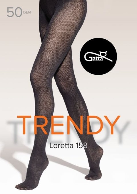 LORETTA 155, 156, 157, 158, 159 - RAJSTOPY DAMSKIE WZORZYSTE 50 DEN - 000.861 - TRENDY AW25/26 LORETTA 155, 156, 157, 158, 159 - RAJSTOPY DAMSKIE WZORZYSTE 50 DEN - 000.861 - TRENDY AW25/26