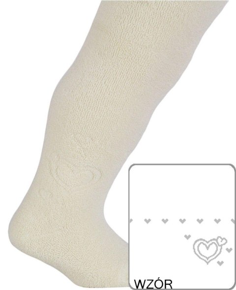 BABIES - RAJSTOPY BAWEŁNIANE Z FROTTE ZEWNĘTRZNĄ 0-2 LATA DZIEWCZĘCE