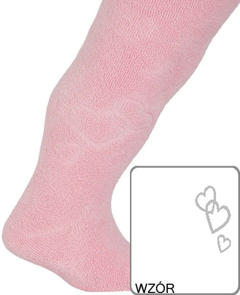 BABIES - RAJSTOPY BAWEŁNIANE Z FROTTE ZEWNĘTRZNĄ 0-2 LATA DZIEWCZĘCE