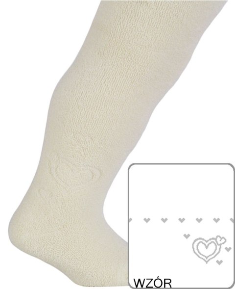 BABIES - RAJSTOPY BAWEŁNIANE Z FROTTE ZEWNĘTRZNĄ 0-2 LATA DZIEWCZĘCE