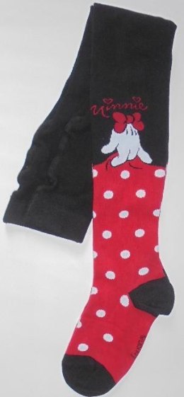 DISNEY - Rajstopy wzorzyste bawełniane dziewczęce 6-11 lat DGCL