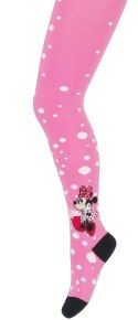 DISNEY - Rajstopy wzorzyste bawełniane dziewczęce 6-11 lat DGCL