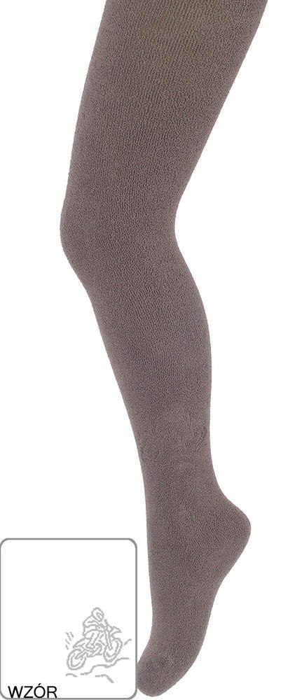 KIDS - RAJSTOPY BAWEŁNIANE Z FROTTE ZEWNĘTRZNĄ 2-6 LAT CHŁOPIĘCE