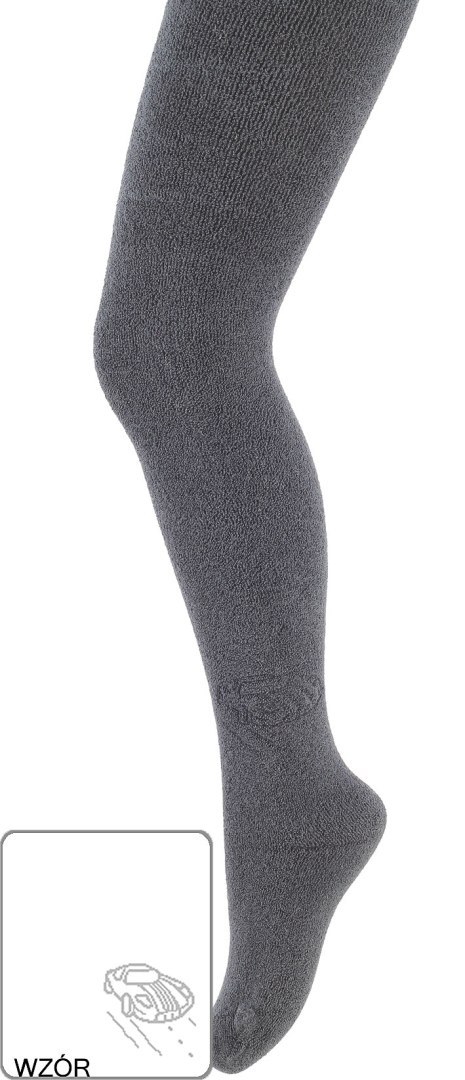 KIDS - RAJSTOPY BAWEŁNIANE Z FROTTE ZEWNĘTRZNĄ 2-6 LAT CHŁOPIĘCE