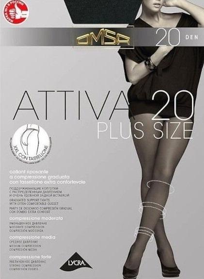 RAJSTOPY RELAKSUJĄCE ATTIVA 20 DEN PLUS SIZE