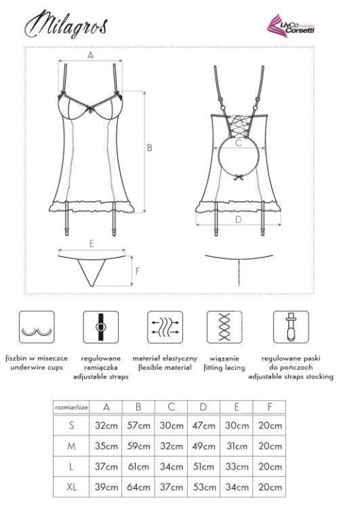 KOMPLET MILAGROS LC 4480