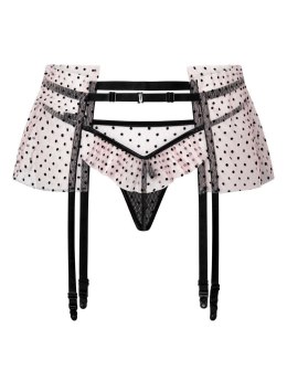 O8020 - PAS DO POŃCZOCH ORAZ MAJTKI TYPU STRINGI DUST - SENSUAL 2024